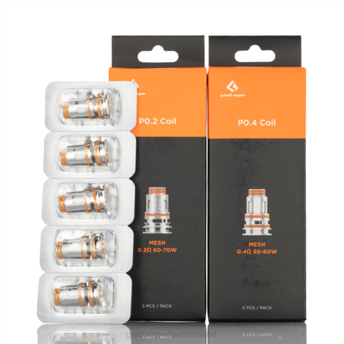Geekvape 5 Stück/Packung p-Serie Spule - Geek Vape Store p05 Ohm 8B6J16