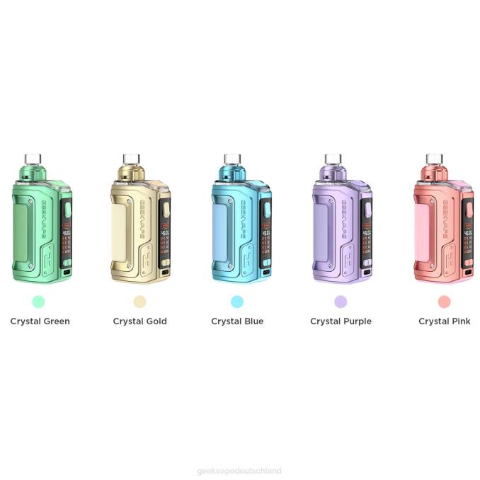 Geekvape H45 (Aegis Hero 2) Pod Mod Kit Crystal Edition - Geekvape Germany kristallblau 8B6J142