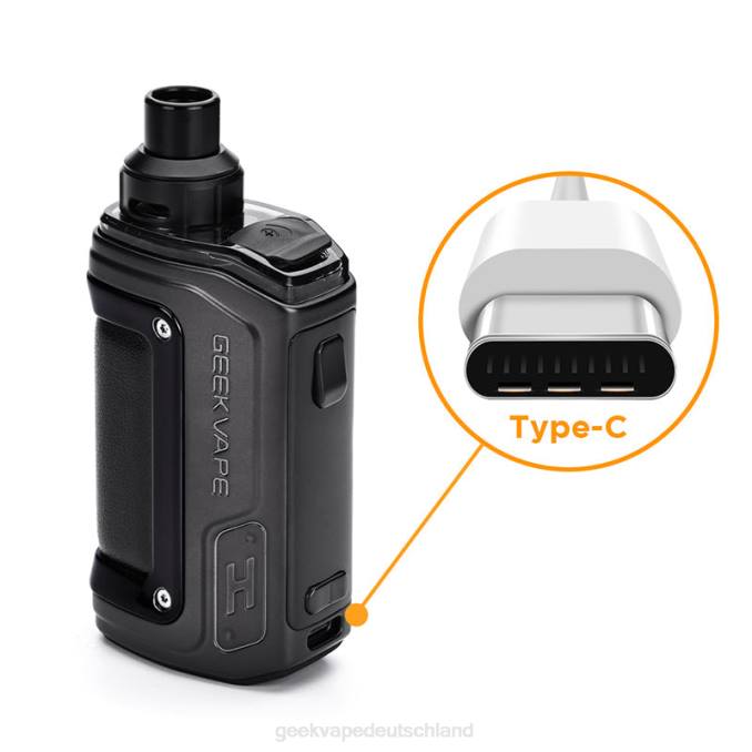 Geekvape H45 (Aegis Hero 2) Pod Mod Kit Crystal Edition - Geekvape Germany kristallblau 8B6J142
