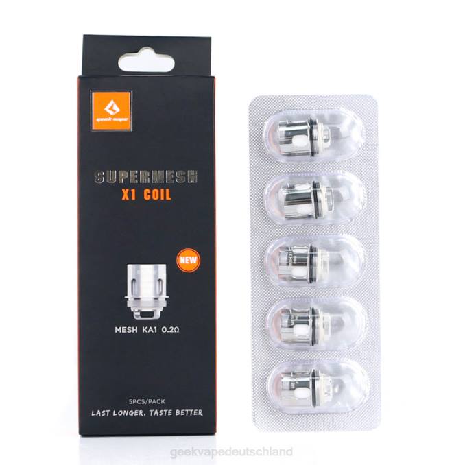 Geekvape Super Mesh x1/x2 Spulen (neue Version) - Geekvape For Sale 02 Ohm 8B6J18
