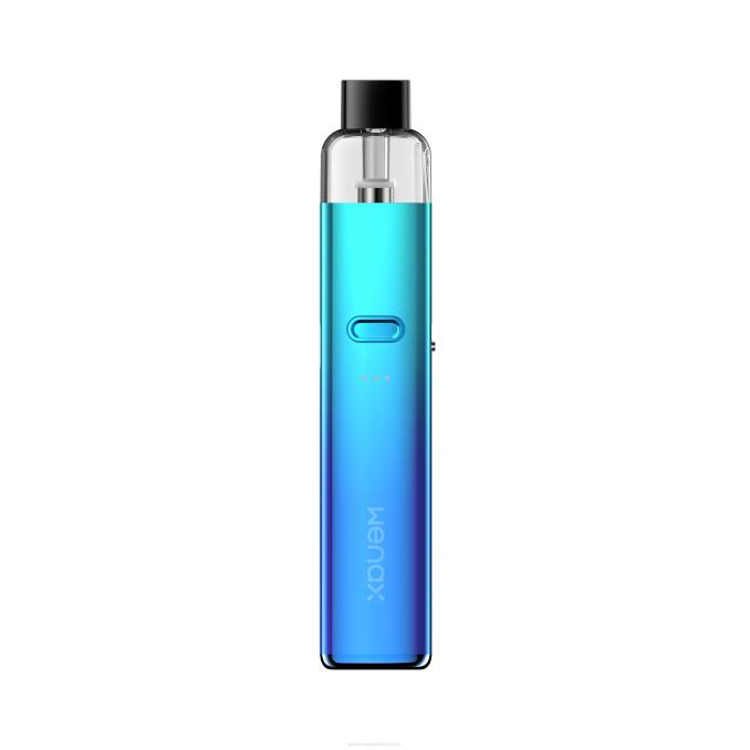 glänzend blau