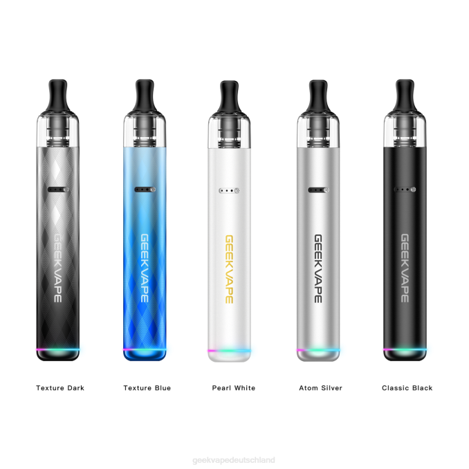 Geekvape Wenax S3 (Stylus 3) Vape Pen Kit 1100 mAh - Geekvape München klassisches Schwarz 8B6J64