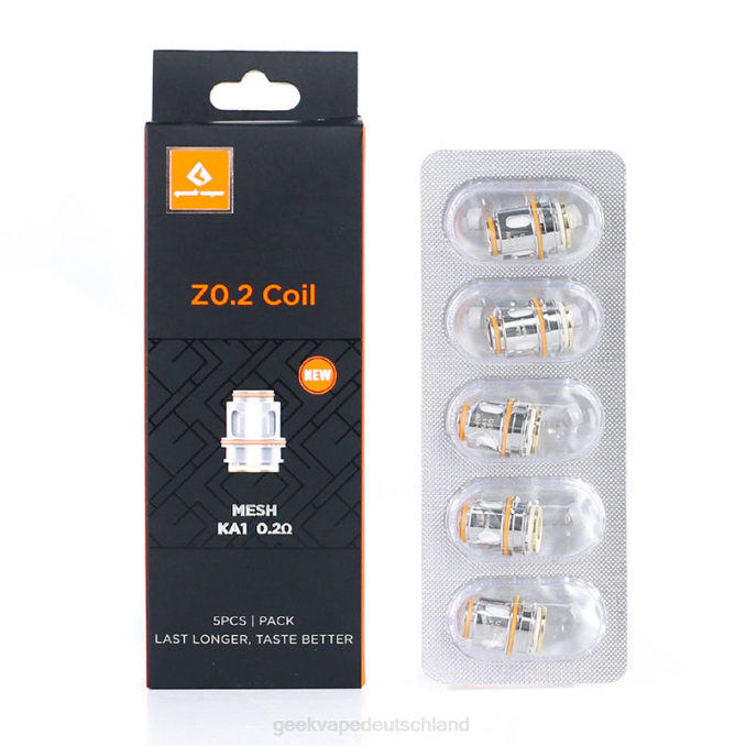 Geekvape 5 Stück/Packung Spule der Z-Serie - Geekvape Deutschland z0,2 Ohm 8B6J1