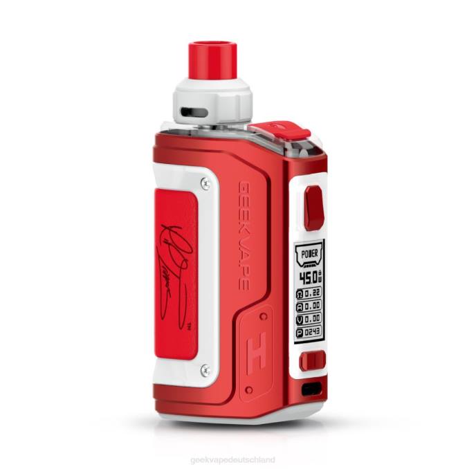 Geekvape H45 (Aegis Hero 2) Pod-Mod-Kit 1400 mAh 4 ml - Geekvape For Sale rte-Ausgabe (rot und weiß) 8B6J98